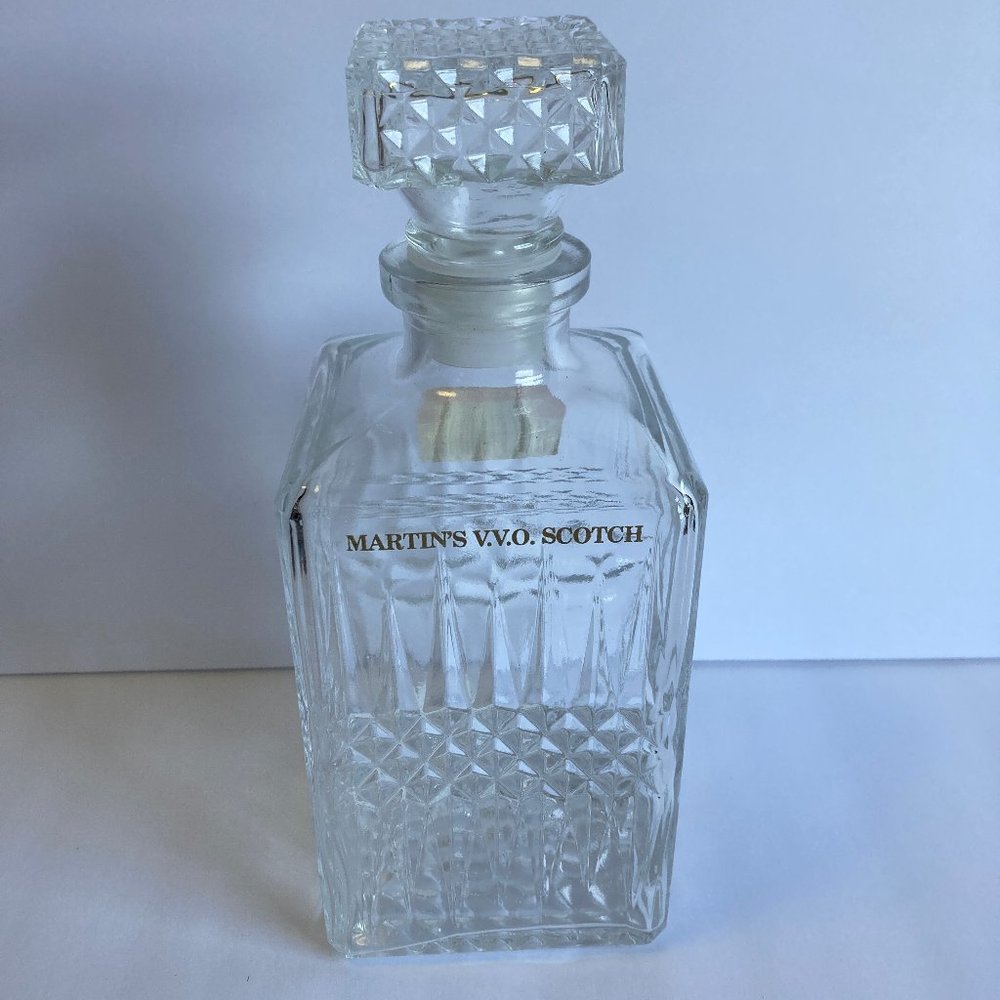 Vintage Martin's V.V.O. Scotch Decanter